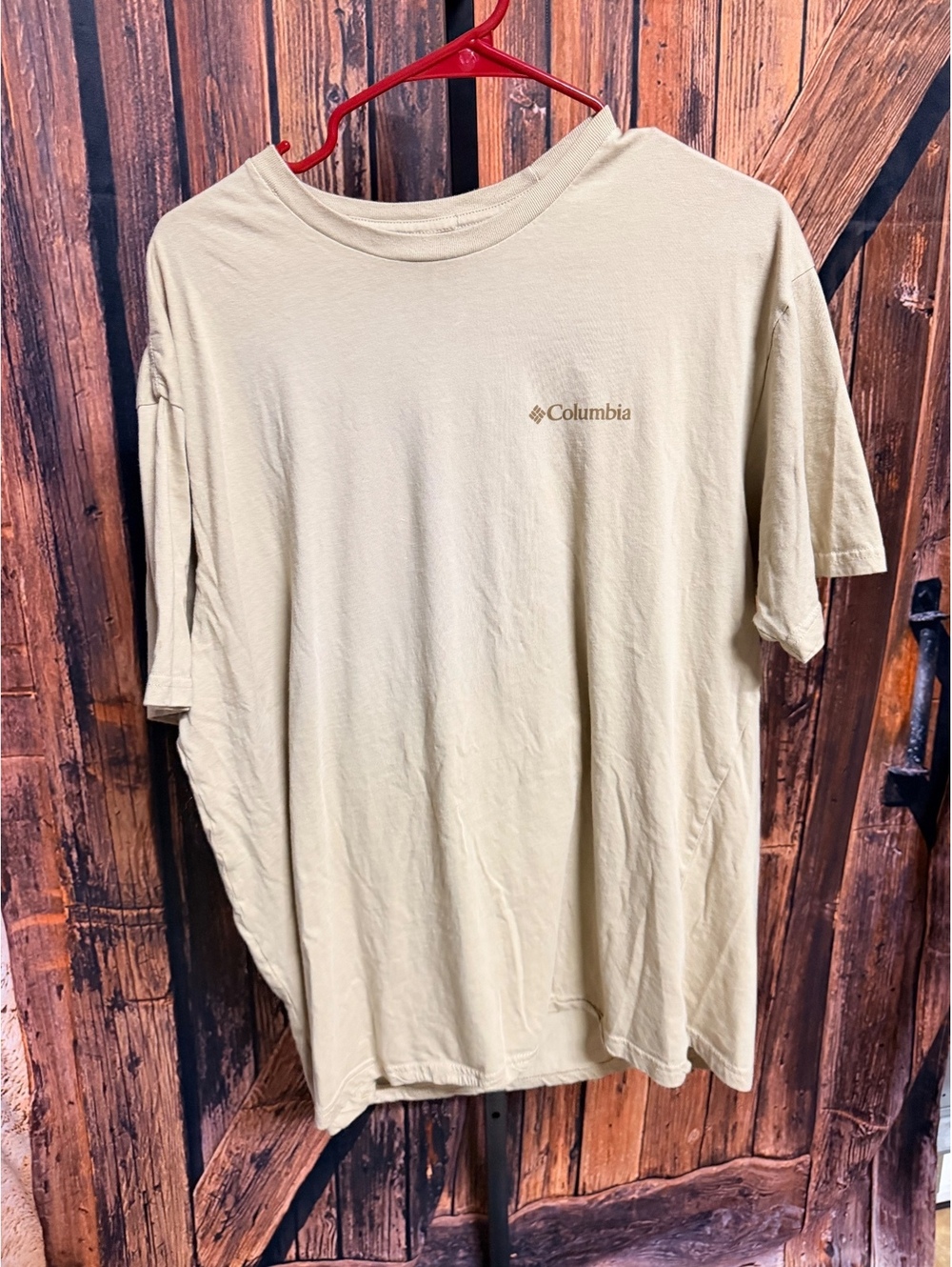 Columbia Smoky Mountains Graphic T-Shirt XL Beige